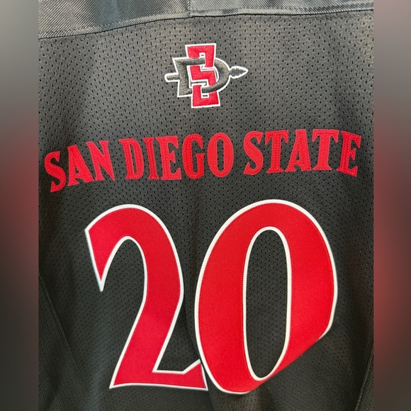 Retro Brand San Diego State Aztecs Rashaad Penny #20 Game Jersey Size M NWT $120 - Picture 4 of 6